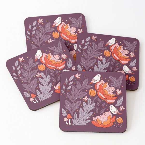 Item preview,  Art nouveau purple designed and sold by Elenanaylor.