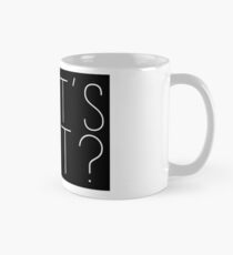 Taza clásica ¿Que sigue? Jed Bartlet West Wing Quote