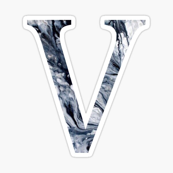 V Sticker