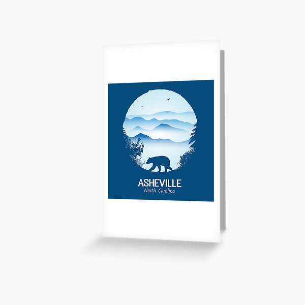 Item preview, Asheville Blue Ridge Mountains designed and sold by Serena's Asheville Merch.