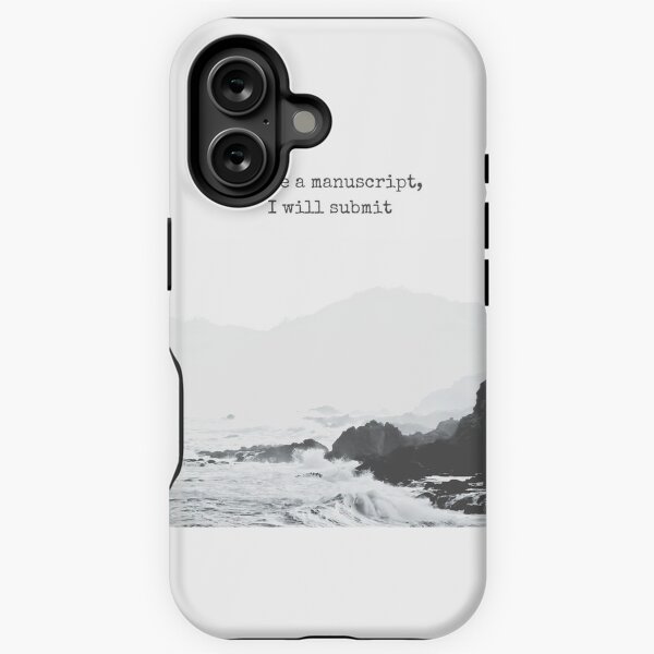 Item preview, I have a manuscript, I will submit designed and sold by Rebecca Fielding-Miller.