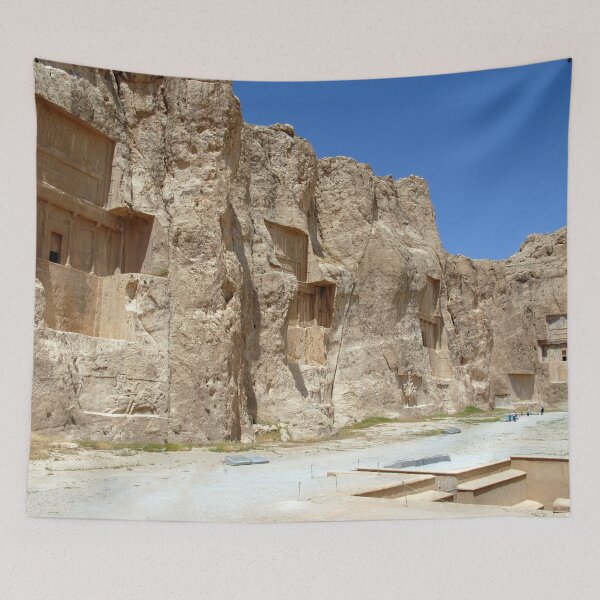 Item preview, Persian Royal Necropolis Naqsh-e-Rostam Panorama, Iran designed and sold by worldways.