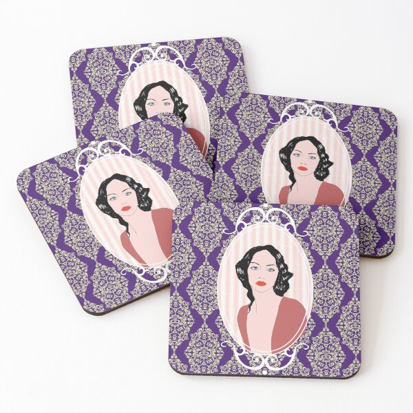 Item preview, vector portrait of a woman in a medallion and on an elegant background - vecteezy.com designed and sold by keera66.