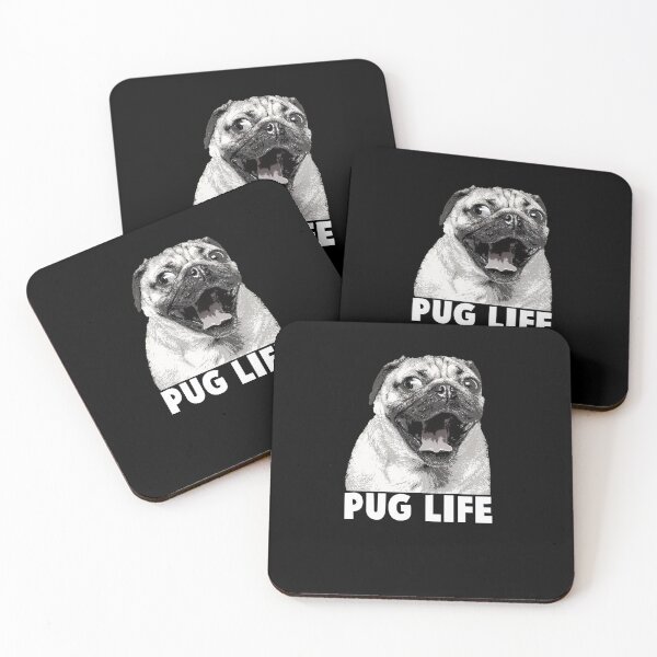 Item preview, Pug Life Funny Dog Mom Dad Pet Owner Cute Gift designed and sold by TopDawgDesigns.
