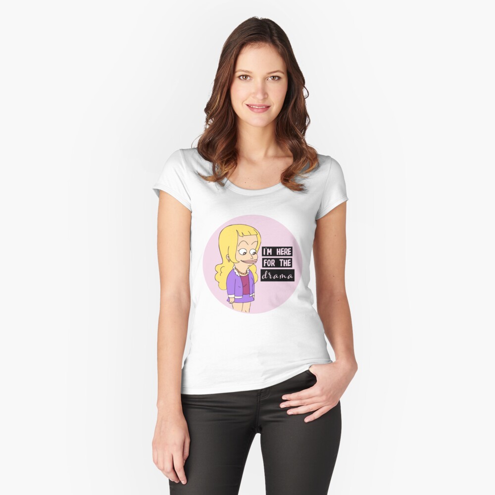 Item preview, Fitted Scoop T-Shirt designed and sold by AJ27.