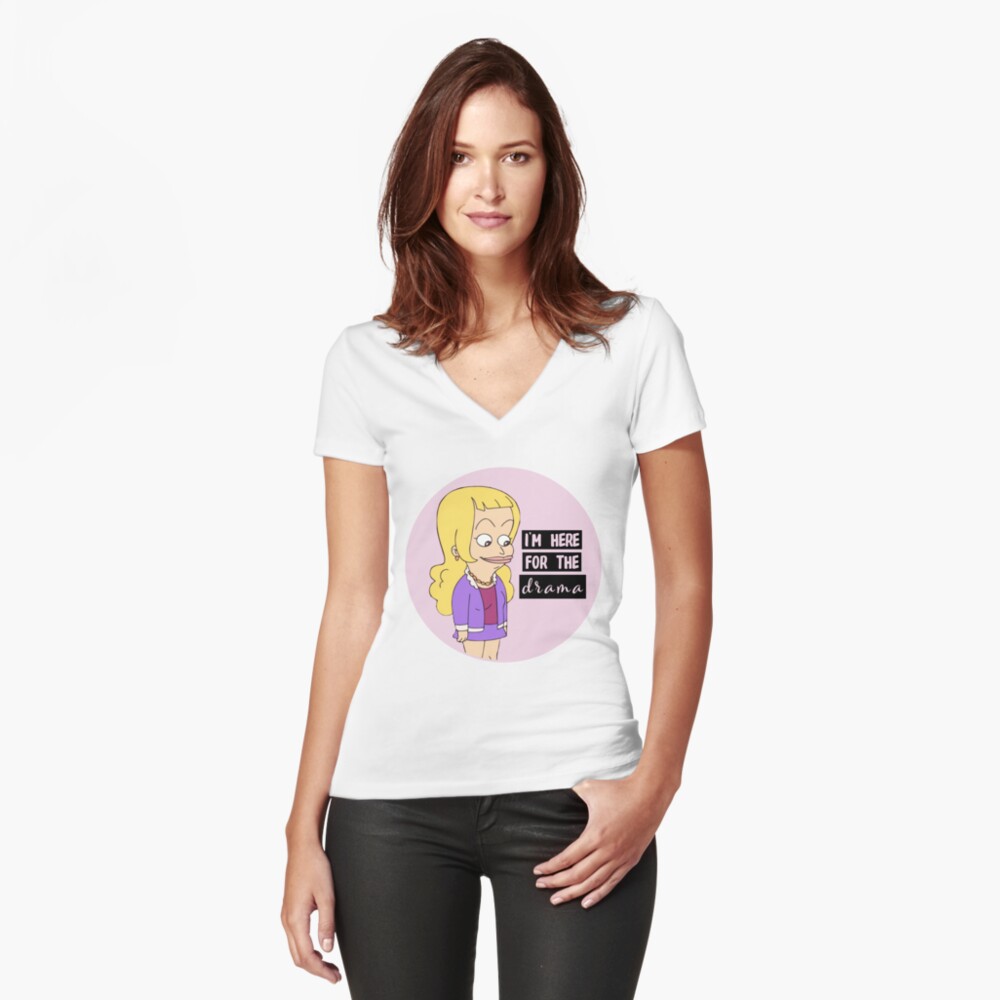 Item preview, Fitted V-Neck T-Shirt designed and sold by AJ27.