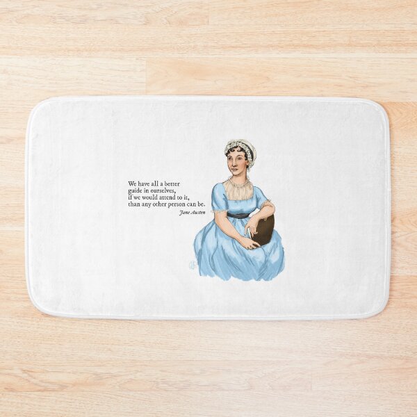 Item preview, Jane Austen quote- "We have all a better guide in ourselves, if we would attend to it, than any other person can be." designed and sold by janetogeorgette.