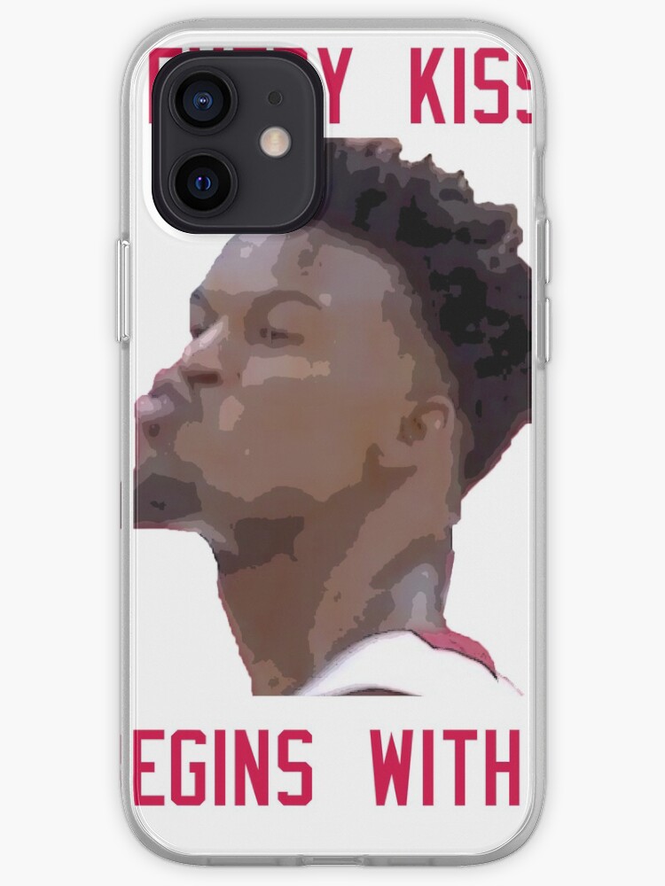 Every Kiss Begins With J Iphone Case Cover By J O Deci91 Redbubble