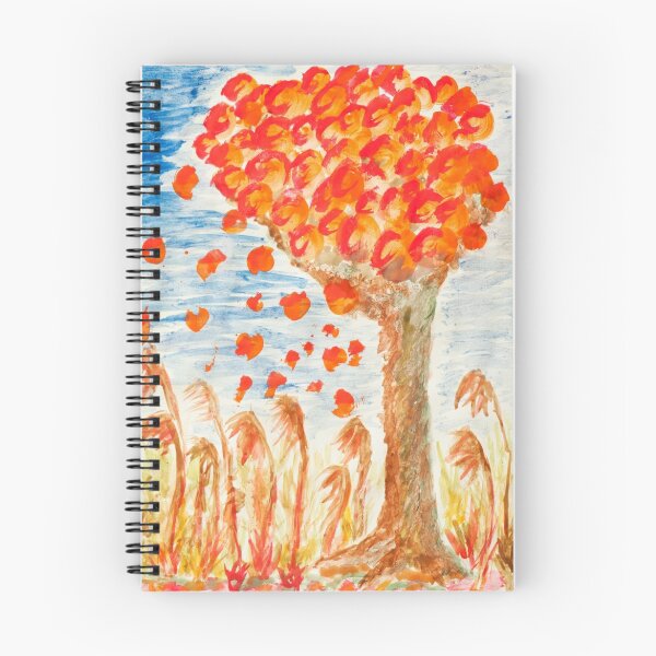Item preview, Autumn tree on the wind designed and sold by Arletta Cwalina.