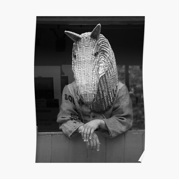Horse at the Door Poster