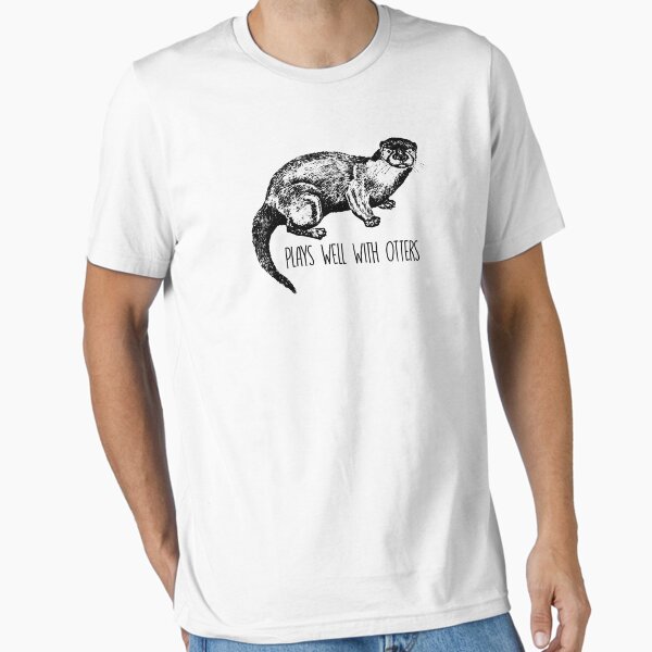 Artikel-Vorschau von Spielt gut mit Ottern Lustiger Otter Tierliebhaber, designt und verkauft von TopDawgDesigns.