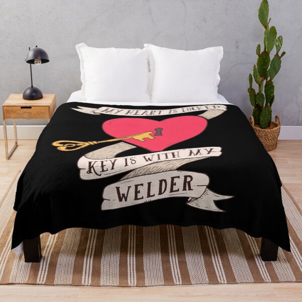 Item preview, Valentine's Day Gift - Welder's Wife Gift, Welder's Girlfriend Gift - My Heart Is Locked, Key Is With My Welder designed and sold by kntranhoang.