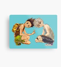 HxH - Gon & Killua Metal Print
