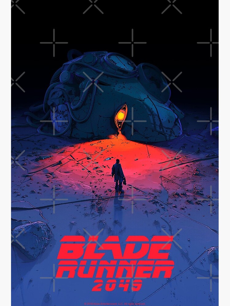 Lamina Rigida Blade Runner 2049 Arte Conceptual Del Poster De