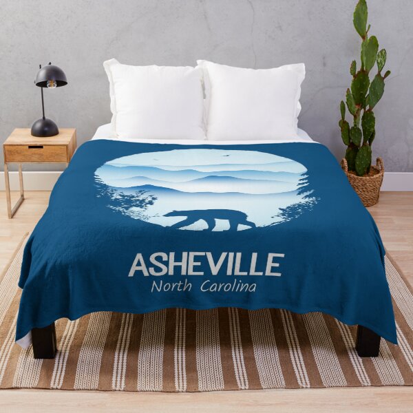 Item preview, Asheville Blue Ridge Mountains - Blue designed and sold by serenaking.