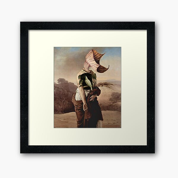 THE DAYDREAMING MATTER ⠀ Framed Art Print