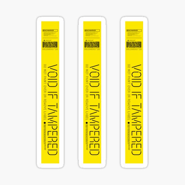 Death Stranding Void if Tampered Tape Sticker