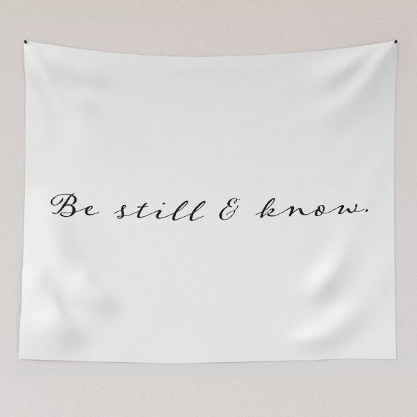 Item preview, be still and know designed and sold by j. elizabeth.