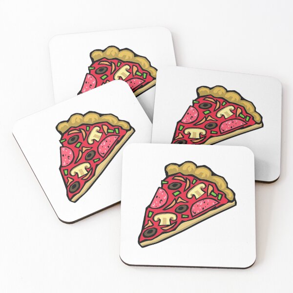 Item preview, Cartoon Pizza Slice designed and sold by Sebsson.