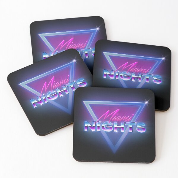 Item preview, Miami Nights designed and sold by Retro Type.