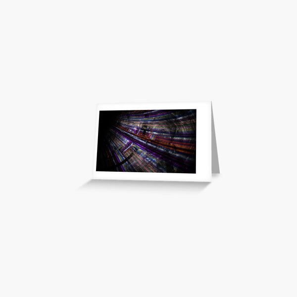 Subspace Subway Greeting Card