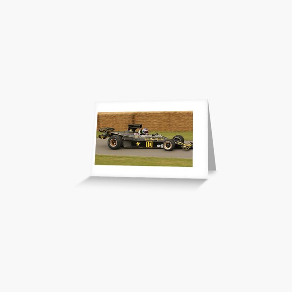 John Player Special - Ronnie Peterson Greeting Card