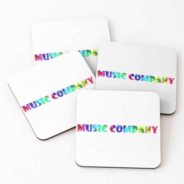 Item preview, Music company colorful print for music lovers designed and sold by Raseelvm.