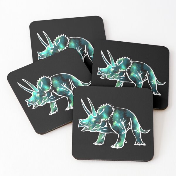 Item preview, Space dinosaur: galaxy triceratops designed and sold by TheDoodlemancer.