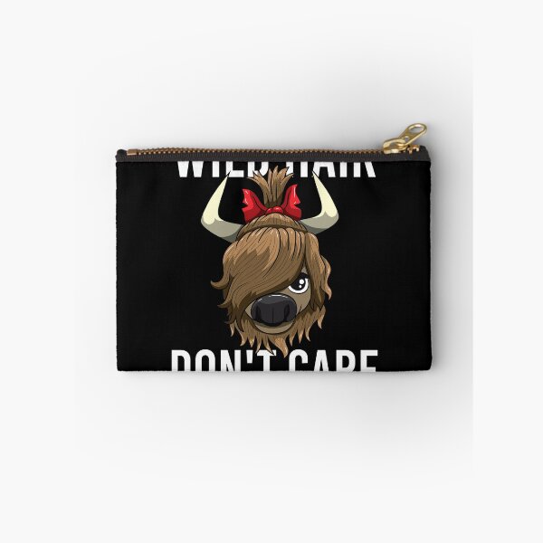 Item preview, Wild Hair Don't Care Highland Cow Scottish Cattle designed and sold by BornDesign.
