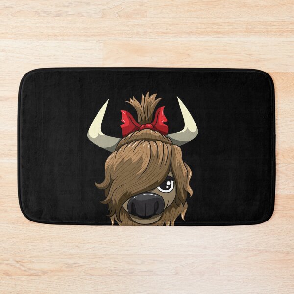 Item preview, Wild Hair Don't Care Highland Cow Scottish Cattle designed and sold by BornDesign.