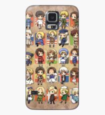 Hetalia Group Hülle & Klebefolie für Samsung Galaxy