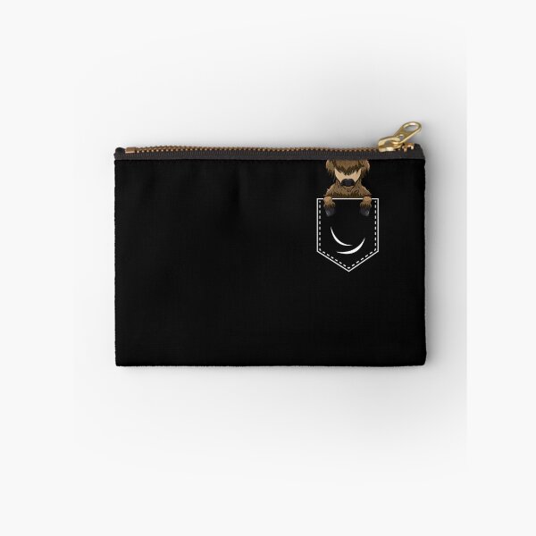 Item preview, Highland Cow In Chest Pocket Funny Scottish Cattle designed and sold by BornDesign.