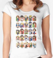 Hetalia Group Women's Fitted Scoop T-Shirt