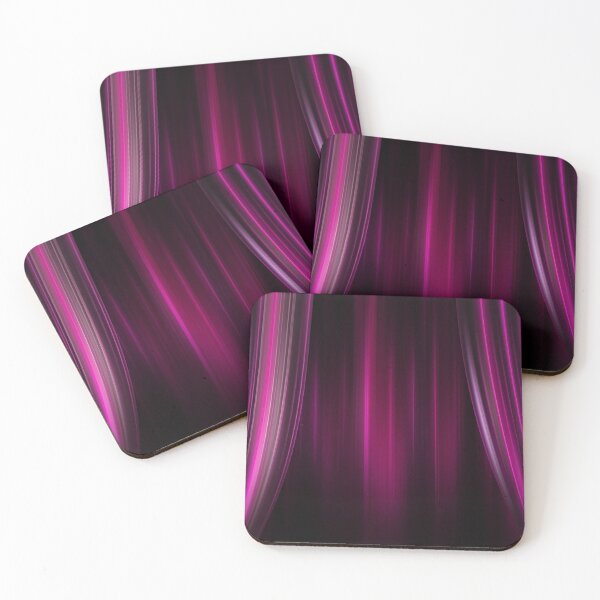 Item preview, Elegant Purple Stripes Pattern Theater Cinema Curtain Background designed and sold by livianasgifts.