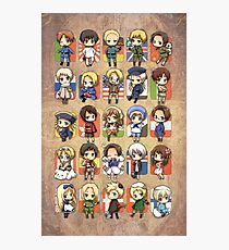 Hetalia Group Photographic Print