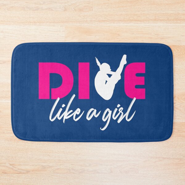 Item preview, Dive like a girl Springboard Diving Girls High Diver Gift designed and sold by tgulko.