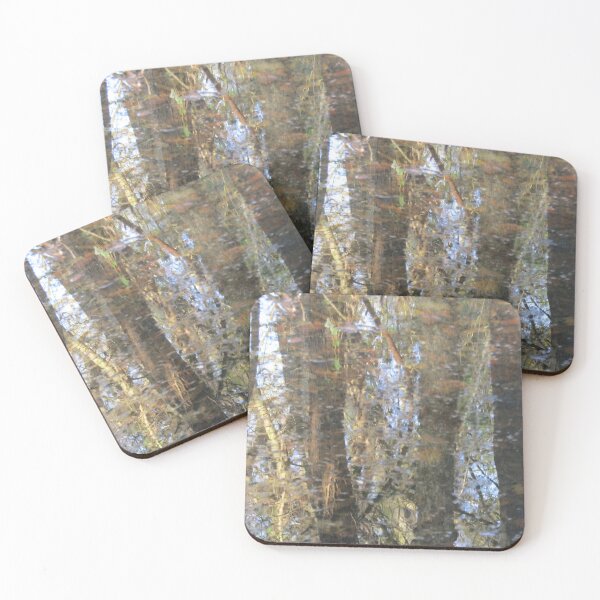 Item preview, trees reflected in a large puddle designed and sold by joshuarainbird.