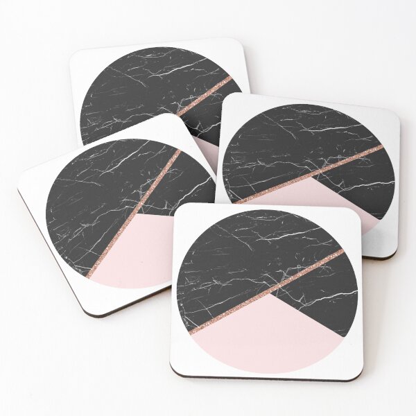 Item preview, Black Marble & Blush designed and sold by laurendoodles5.