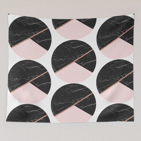 Item preview, Black Marble & Blush designed and sold by laurendoodles5.
