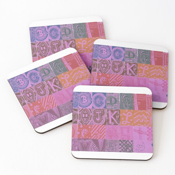 Item preview, Alphabet doodles designed and sold by DancingCreek.