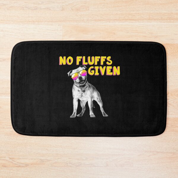 Item preview, No Fluffs Given Funny Dog Cat Mom Dad Pet Owner Gift designed and sold by TopDawgDesigns.