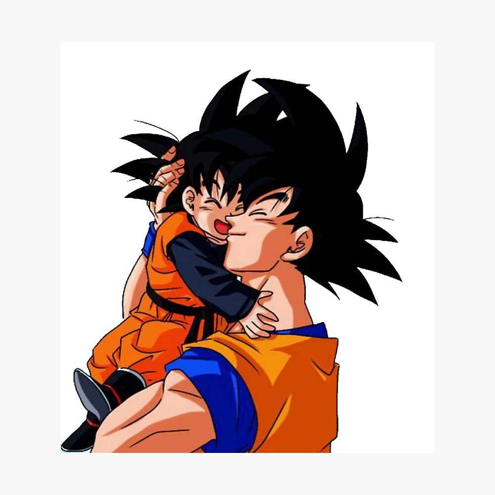 Goku and Goten Sticker Goku and Goten Sticker