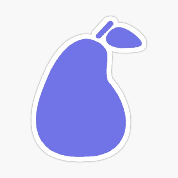Téléphone poire Sticker