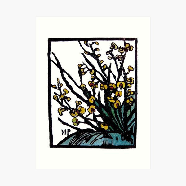 “Bossissia” by Margaret Preston Art Print