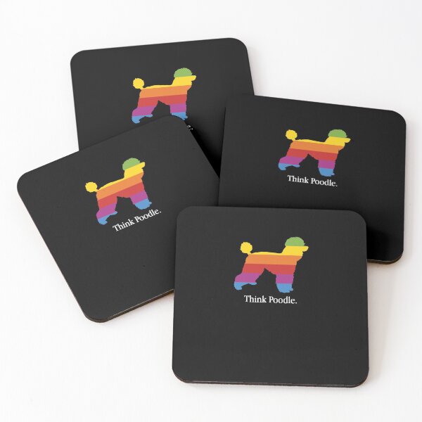 Item preview, Poodle LGBTQ Gay Pride Dog Mom Dad Cute Gift designed and sold by TopDawgDesigns.