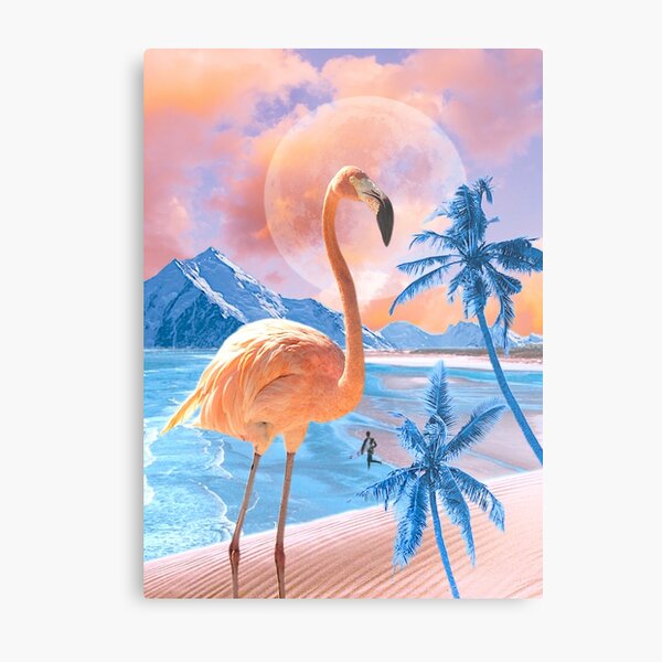 Item preview, Flamingo World #digitalmagic #collage  designed and sold by Dominiquevari.