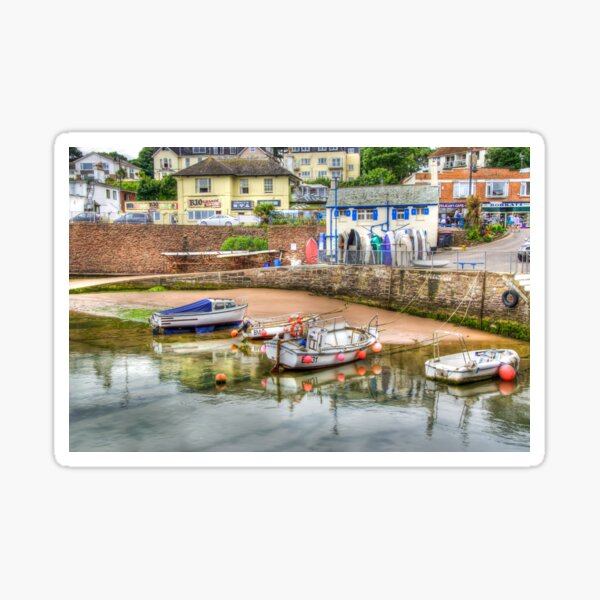 Paignton Harbour Devon Sticker