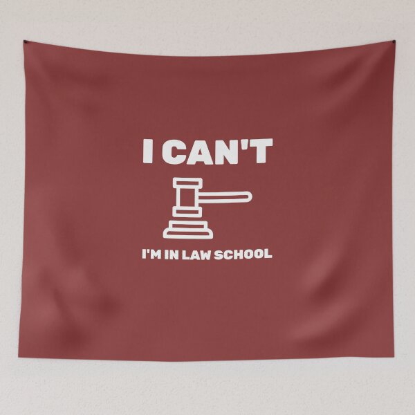 Item preview, I Can't, I'm in Law School designed and sold by EdifyEra.