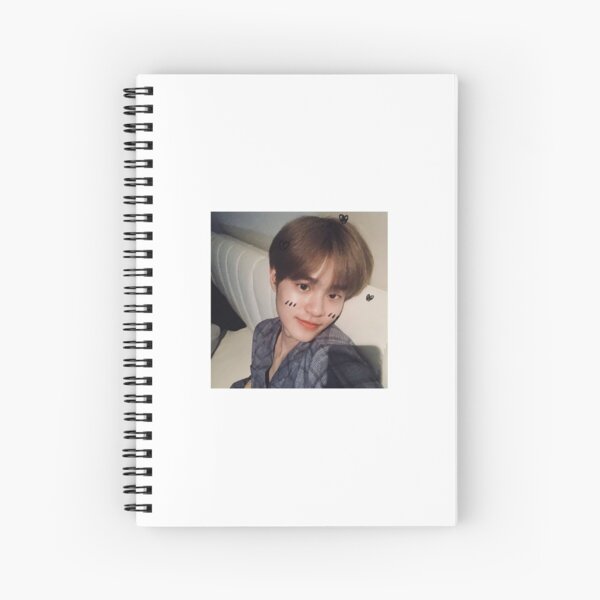 daehwi selfie Spiral Notebook