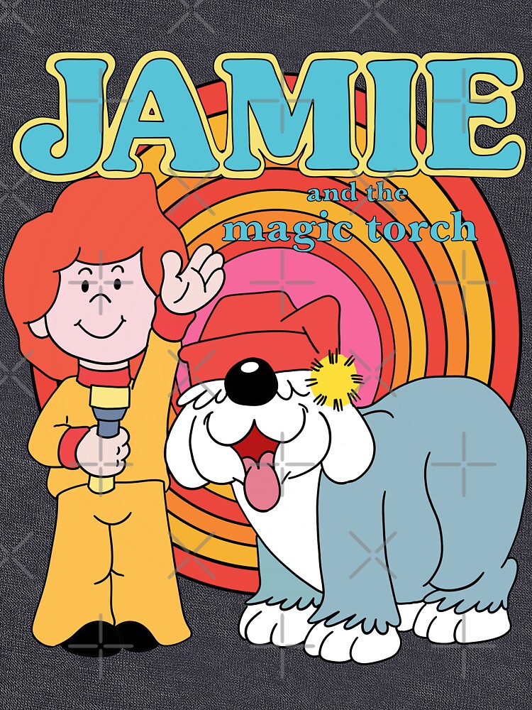 jamie and his magic torch t shirt
